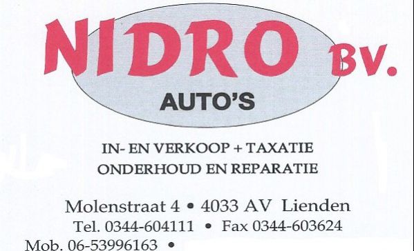 Nidro Auto's Lienden